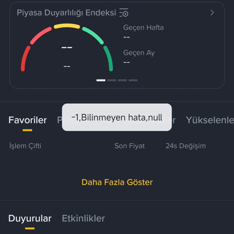 Binance TR Uygulamasında Giriş Yapamama Ve Bakiyeye Erişememe