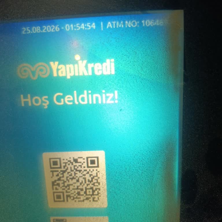 Yapı Kredi ATM'sinde Karekodlu Para Yatırma İşlemi Görünmedi Ve Para Bloke Oldu