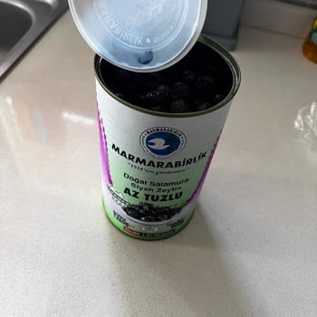 MarmaraBirlik Az Tuzlu Doğal Salamura Zeytininde Renk Bozukluğu Ve Kimyasal Tat