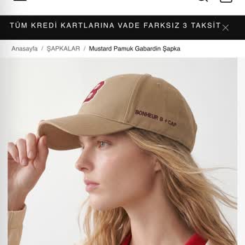 Yanlış Renk Ve Defolu Şapka, Görsellerle Uyuşmadığı İçin İade Talebi