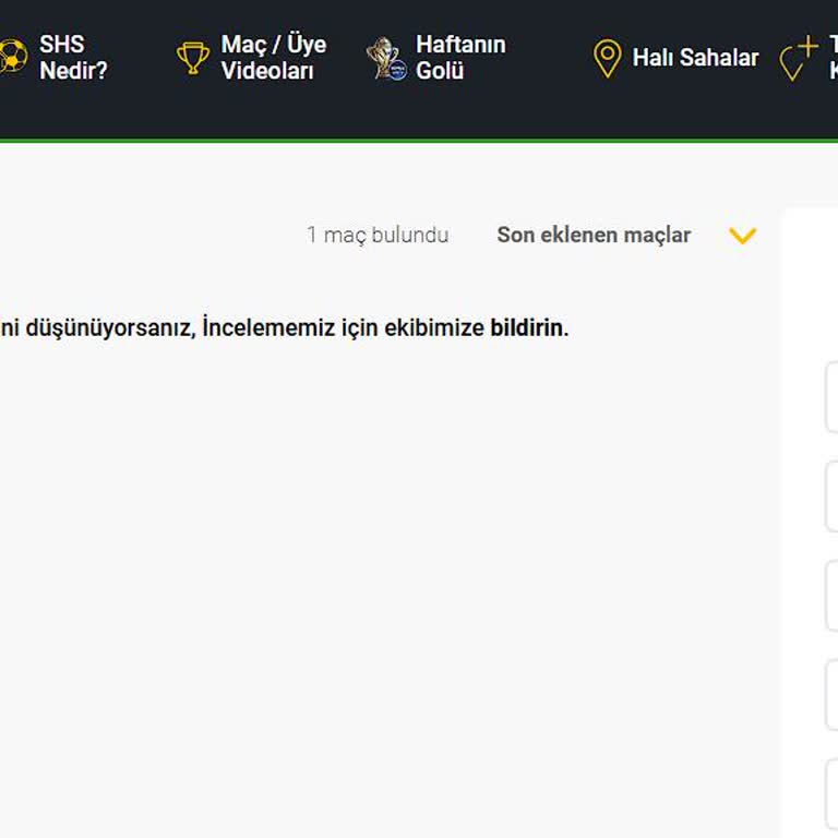 Elazığ Merkez Futbol Times Maçının Videosu Yüklenmedi