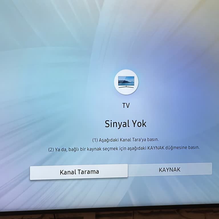 Samsung Televizyonunda Sinyal Yok Sorunu Ve Ücretsiz Servis Talebi