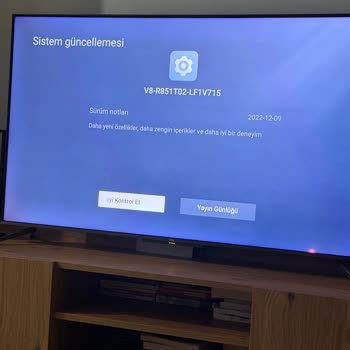 TCL 55C715 Televizyonda Aşırı Kasma Ve Güncelleme Sorunları