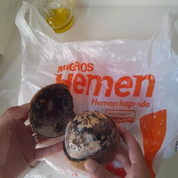 Migros’ta Aldığım Hindistan Cevizi Küflü Ve Tüketilemez