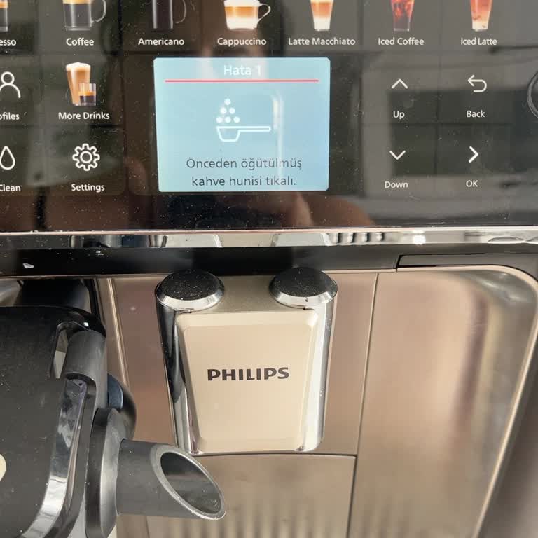 Philips LatteGo 5500 Hata 1: Kahve Hunisi Tıkanması Ve Garanti Talebi