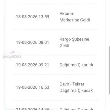 Bir Günde Kargo Firması Sıkıntılı!