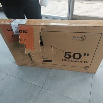 Kolay Gelsin Teslim Edilmemiş, Hasarlı Televizyonun Sistemde Teslim Edilmiş Göstermesi