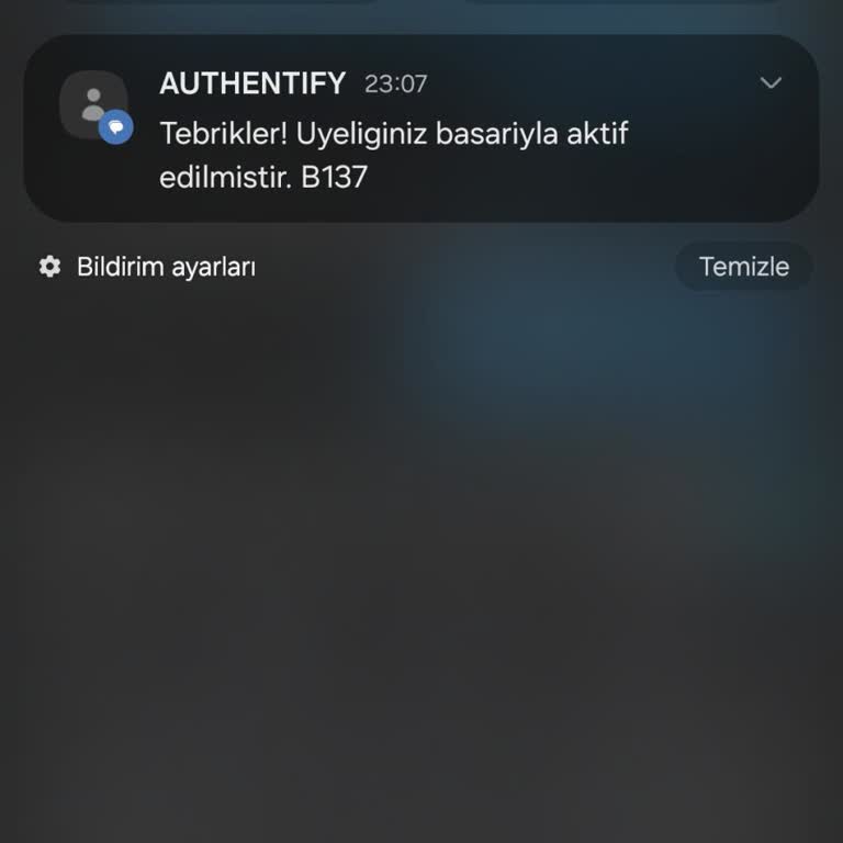 Telefon Numaram Kullanılarak İzinsiz Üyelik Açılması Ve İptali Talebi
