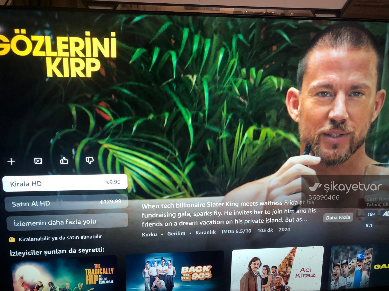 Prime Video Üyelik Ücreti Ödenirken Google TV'de Kiralama Ekranlarıyla