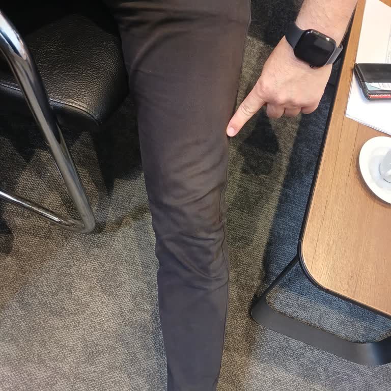 Dockers WPL 423 CA00342 Black Pants Suffer Knee Fading After Two Washes