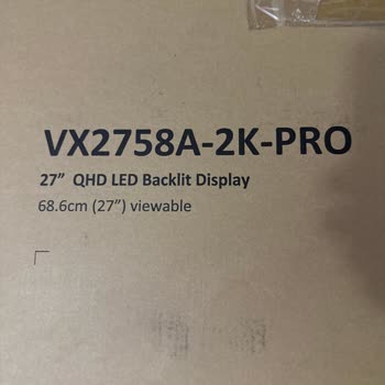 ViewSonic VX2758A-2K-PRO Develops Horizontal Lines After Only 3 Days of Light Use