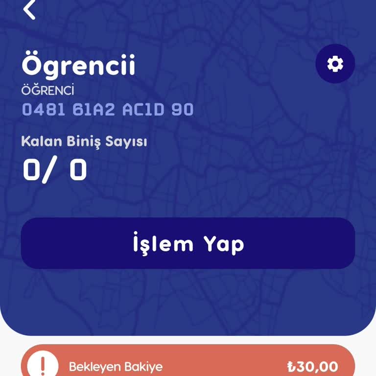 Yüklenen 30 TL Bekleyen Bakiye Aktif Olmadığı İçin Biniş Hakkı Yok
