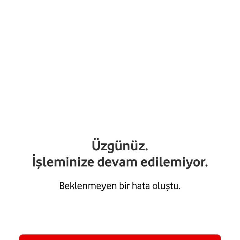 Vodafone Yanımda Uygulamasında İnternet Paketi Alınamıyor, Kota Aşımı Ve Yüksek Faturalarla Mağduriyet