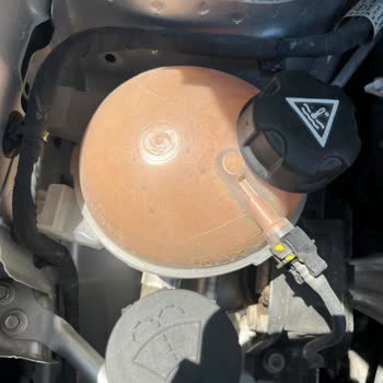Motor Kodlama Beyni Arızası Tekrarlıyor, Antifriz Bidonu Değiştirilmemiş