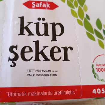 Şafak Küp Şekerde Siyah Lekeler Ve Barut Kokusu Gıda Güvenliği Endişesi