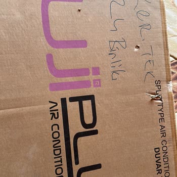 Koraman Teknik (Kocaeli) 24.000 BTU Ödemesi Yapılan Klima 18.000 BTU Olarak Teslim Edildi
