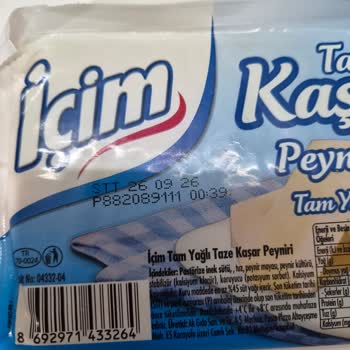 İçim Kaşar Peynirinde Kimyasal Tat Ve Koku Sorunu