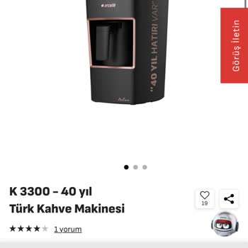 Arçelik Mini Kahve Makinesinin Onarım Ücreti Ürün Fiyatını Aşıyor