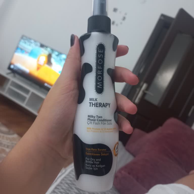 Morfose Milk Therapy Fön Sütünde Dayanılmaz Koku Ve Saç Yıpranması