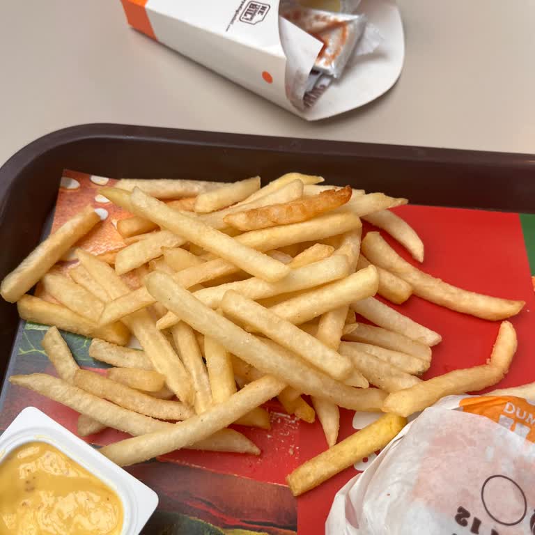 Burger King Büyük Boy Patates Kızartması Boyutu Yanıltıcı