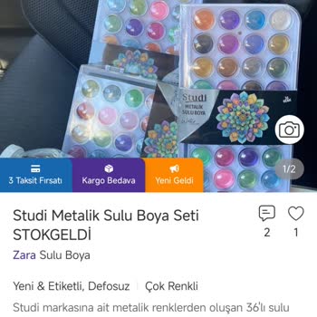 Dolap’ta Sulu Boya Seti 5.000 TL’ye Çıktı, BİM’de 50 TL