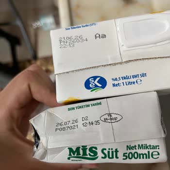 Şok Market Şubelerinde Tarihi Geçmiş Süt Satışı Halk Sağlığını Tehlikeye Atıyor