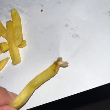 Burger King Patates Kızartmasında Yabancı Madde Gıda Güvenliği Şikayeti