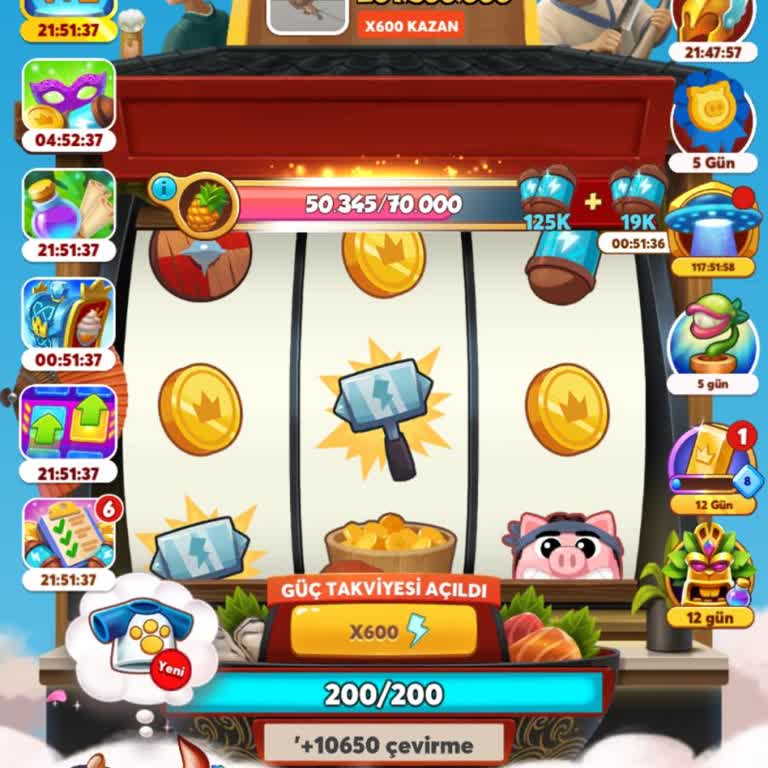 Coin Master’da Yanlış Spin Kesintisi Ve Büyük Spin Kaybı