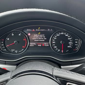Reserva de Audi A5 con fallas y sin AdBlue en Europcar, solicito explicación