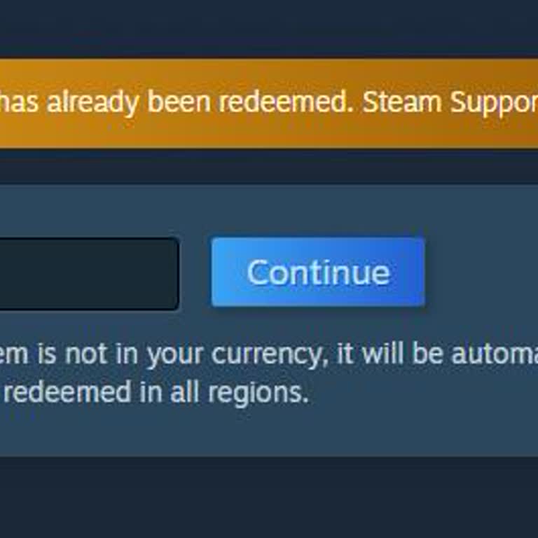 Kullanılmış Steam Kodu Teslim Edildi Ve Destek Yanıt Vermedi