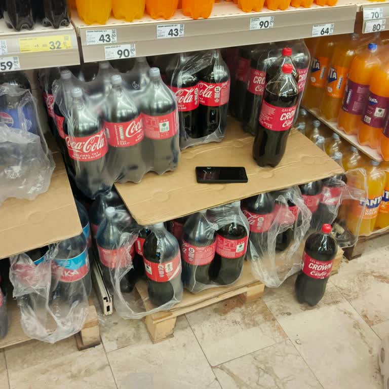 Şok Markette Soğuk İçecek Dolabının Sürekli Boş Bırakılması Müşterileri Mağdur Ediyor