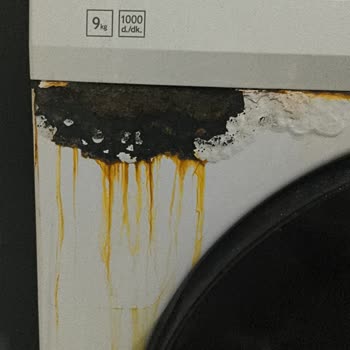 Altus Çamaşır Makinesinde Kısa Sürede Şiddetli Paslanma Ve Korozyon