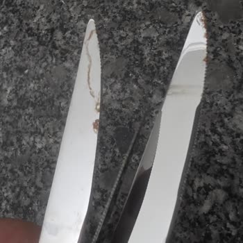 Karaca Paslanmaz Çelik Olarak Satılan Setin Bulaşık Makinesinde Hızlı Paslanması