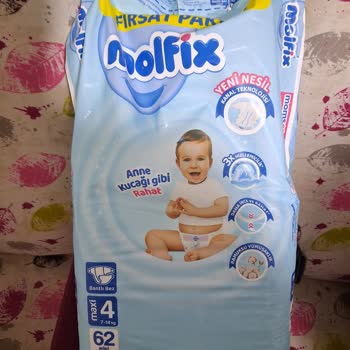 Molfix 4 Numaralı Bebek Bezlerinde Şiddetli Pişik Ve Hijyen Sorunu