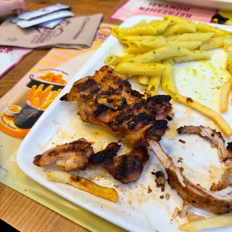Yanmış Tavuk Servisi Ve Uzun Bekleme Süreci