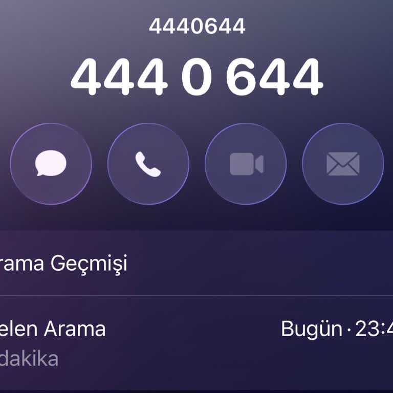 Gece Geç Saatlerde Jolly Tur'un Rahatsız Edici Araması