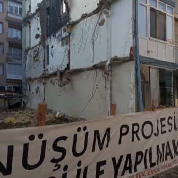 Açıkta Bırakılan Duvar Ve Kolonlar Can Güvenliğimizi Tehdit Ediyor: Acil Müdahale Talebi