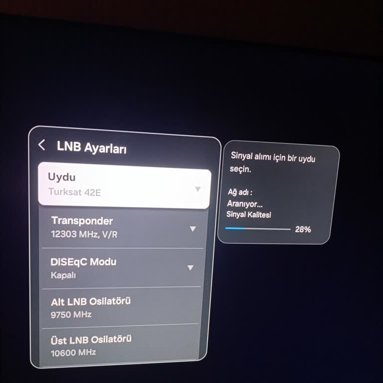 Samsung TV'de TÜRKSAT Alıcısına Geçtikten Sonra Ses Ve Sinyal Sorunları