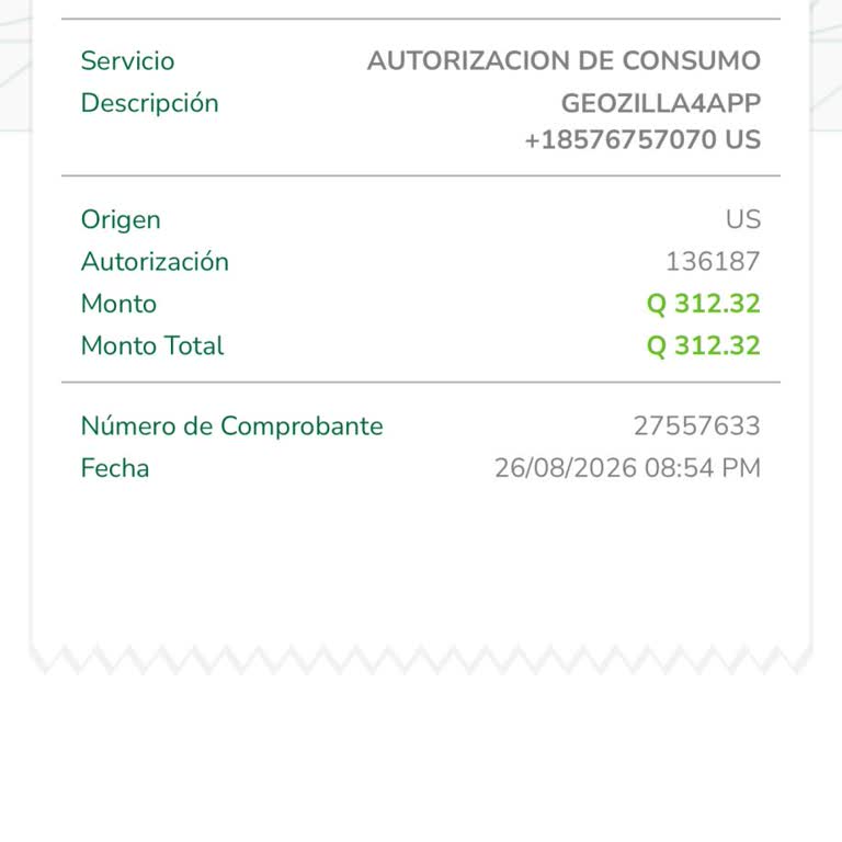 GeoZilla, Cobro Sin Consentimiento, Solicito Cancelar Suscripción y Reembolso