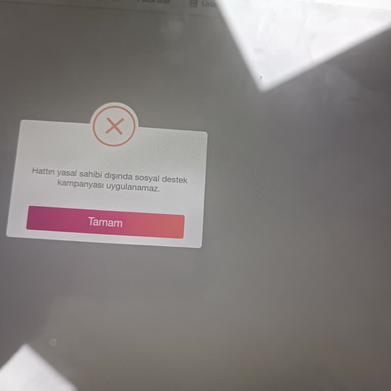 Vodafone’da Engelli İndirimi Uygulanmadığı İçin Mağduriyetim