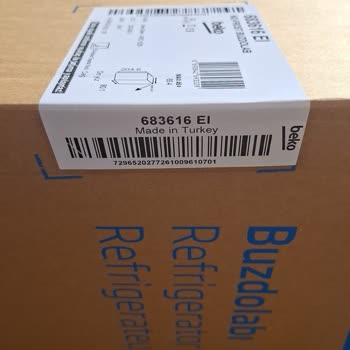 Garanti Kapsamında Beko'dan Kullanılmış Ve Kırık Raf Ayağı Olan Buzdolabı Teslim Edildi