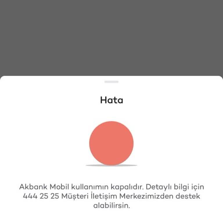 Şırnak’ta Akbank Mobil Girişi Blokeli, Şubeye Gitmek Zorunlu