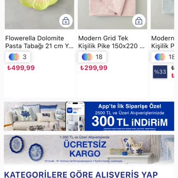 İlk Alışveriş Kuponu Uygulamaya Tanımlanmadı Ve Müşteri Hizmetlerinden Geri Dönüş Yok