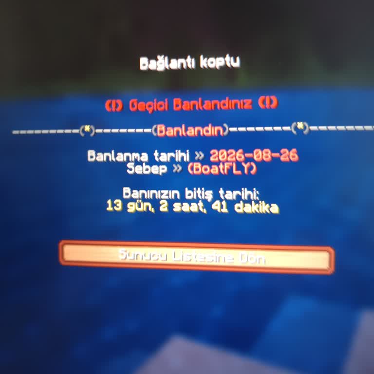 Aesirmc Haksız Olarak Banladı