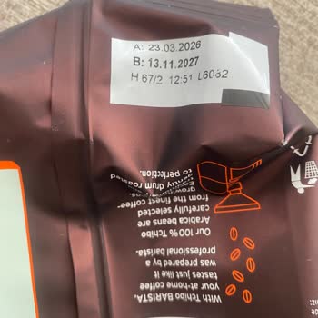Tchibo Barista Espresso’da Çıkan Sert Cisim Kahve Makinesini Kapatmasına Neden Oldu