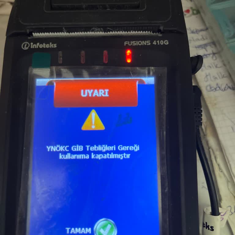 Güncelleme Problemi Nedeniyle Beş Yıllık Pos Cihazımın Ücretsiz Değişimini Talep Ediyorum