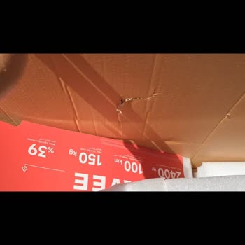 Hepsiburada’da Teslim Edilen Scooter’ın Kutusu Ters Çevrildi Ürün Hasarlı Ve İade Reddedildi