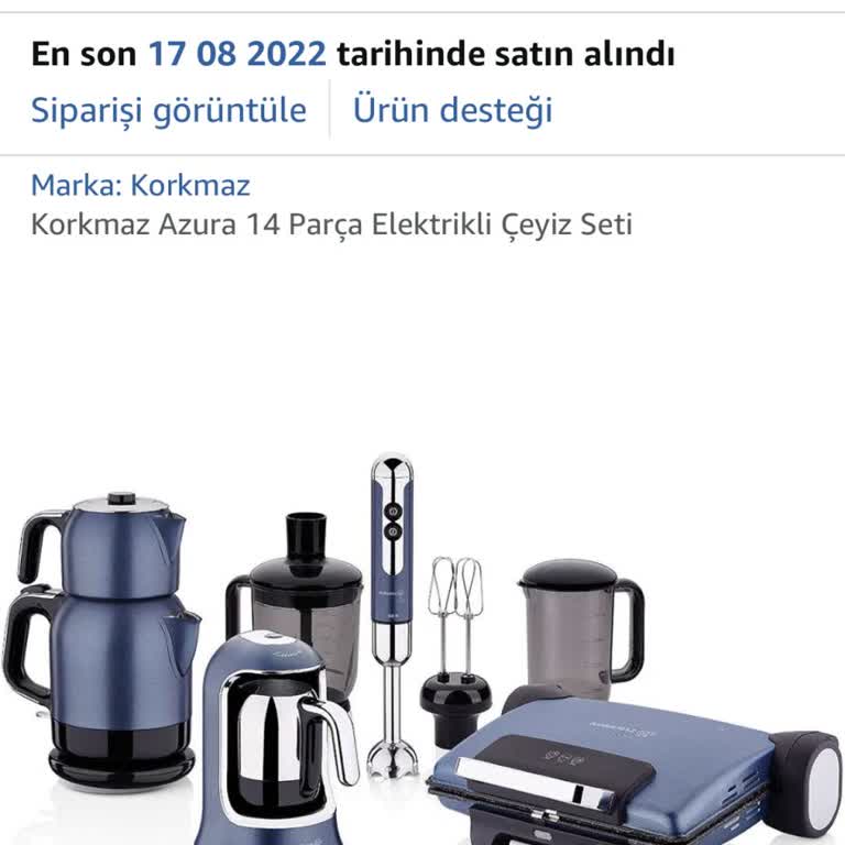 Korkmaz Azura Elektrikli Çeyiz Setinde Çoklu Arızalar Ve Garanti Sorunu