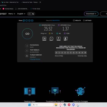 Ayıplı Hizmet Nedeniyle 100 Mbps Hız Sözü Yerine 25 Mbps Hız Ve Sözleşme Feshi Talebi