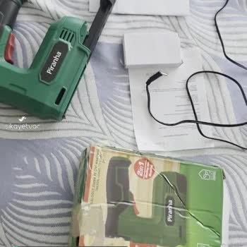 Piranha Zımba Makinesi Şarj Kablosu Bozuk Geldi